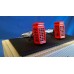 ONYX-ART CUFFLINK SET - RED TELEPHONE BOX